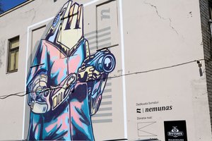 Piešiniai ant namų sienų bus skirti Kauno menininkams, nors kai kuriuos greit pakeis robotai