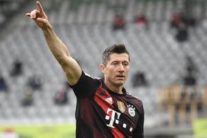 R. Lewandowskis pakartojo legendinį G. Mullerio rezultatyvumo rekordu
