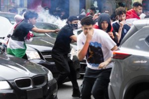 Monrealyje susirėmė žydus ir palestiniečius palaikantys protestuotojai