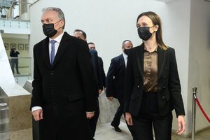 V. Čmilytė-Nielsen įvertino „Šeimų marše“ nuskambėjusį G. Nausėdos sveikinimą: bet jis ten nedalyvavo 