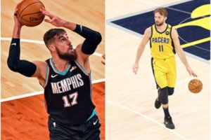 D. Saboniui ir J. Valančiūnui NBA sezonas buvo geriausias karjeroje: palyginkite Lietuvos bokštų skaičius su ryškiausiomis žvaigždėmis