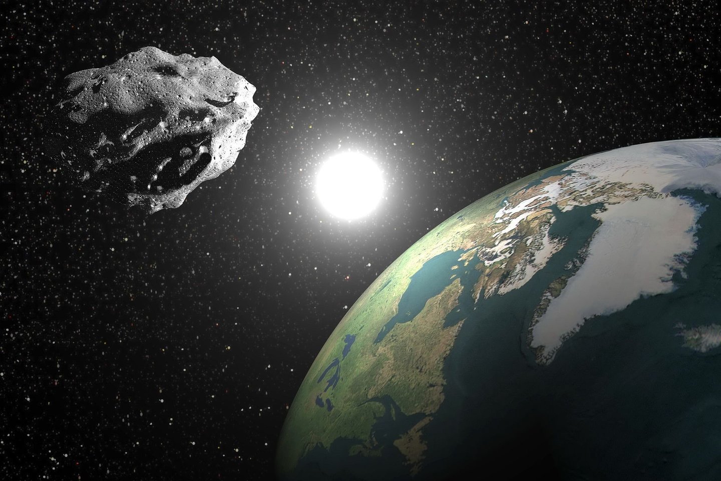  Teoriškai mikroskopinėse ertmėse asteroidų, taigi ir meteoritų, viduje skystis gali išlikti milijardus metų (asociatyvinė iliustr.)<br> 123rf nuotr.