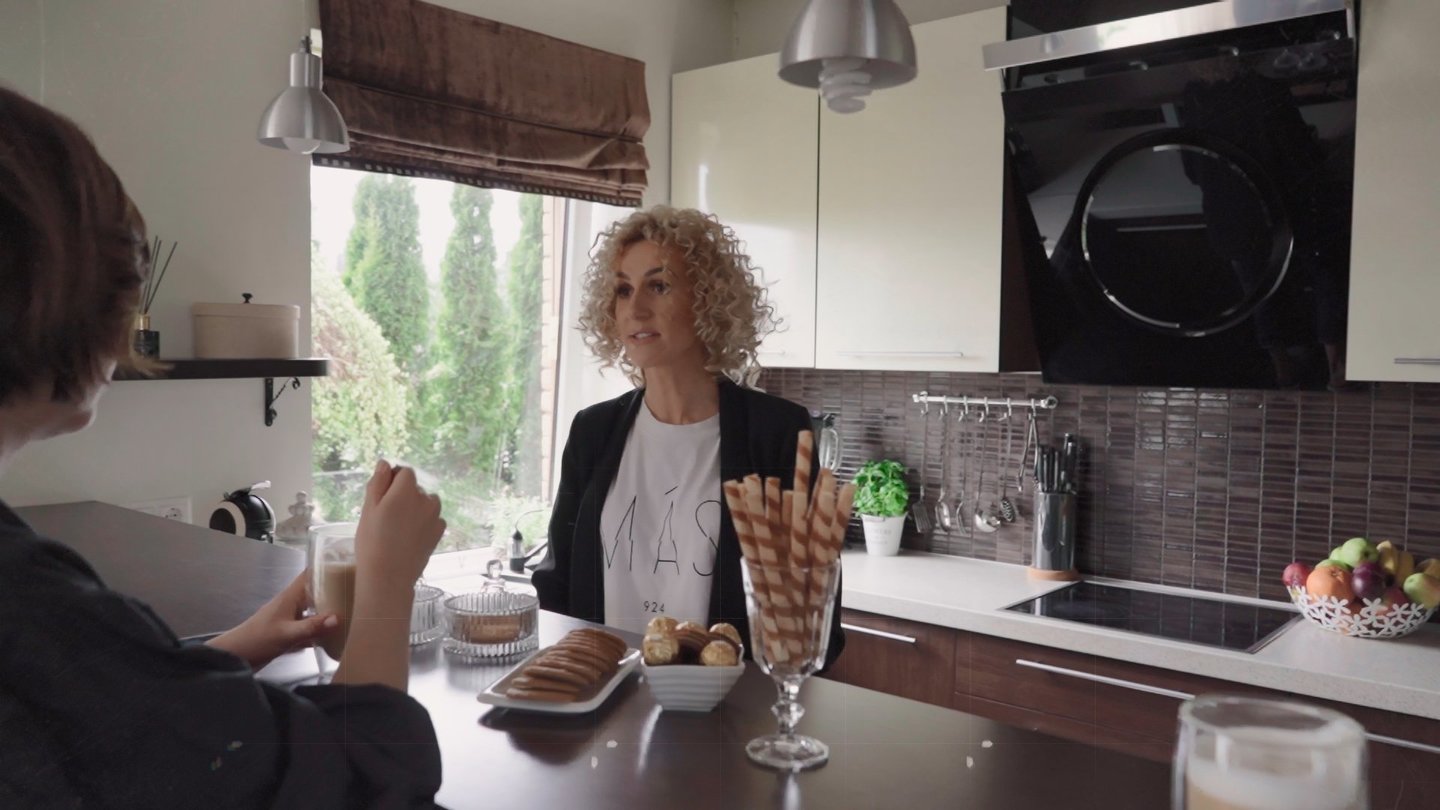  Katažina ir Deivydas Zvonkai atvėrė savo naujų namų duris.<br>LNK nuotr.