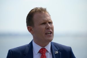 Lietuvaitę vedęs R. Giulianio sūnus sieks Niujorko gubernatoriaus posto