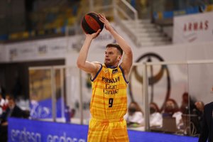 T. Dimšos tritaškiai Ispanijoje padėjo „Gran Canaria“ ekipai įveikti Eurolygos klubą
