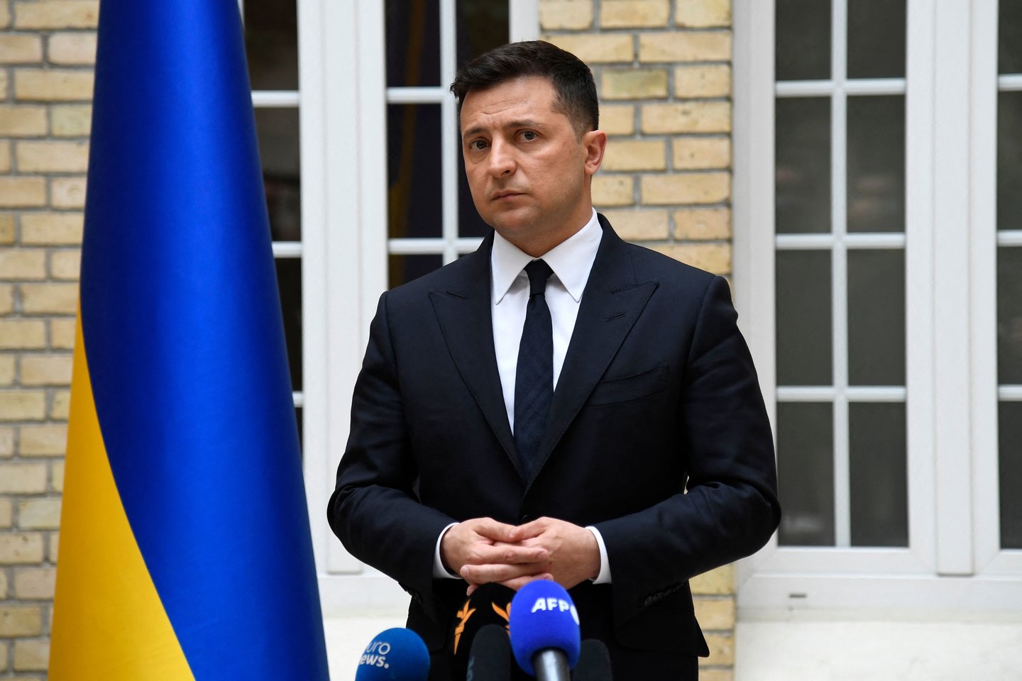 Ukrainos prezidentas V.Zelenskis.
