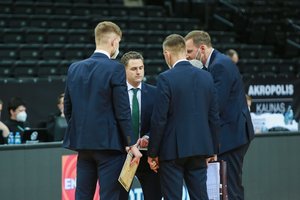 Išgirskite: treniruotės metu vienam iš „Žalgirio“ trenerių buvo prisegtas mikrofonas