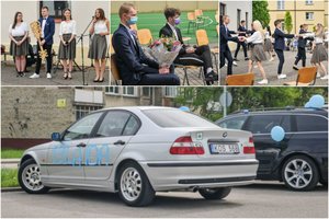 Abiturientams nuaidėjo paskutinis skambutis: metai – kitokie, bet kelios tradicijos išliko