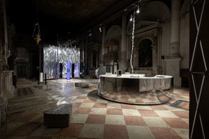 Venecijos architektūros bienalėje lietuviai jau pradėjo kurti planetą iš žmonių