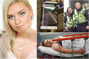 Patrulio sukeltos avarijos auka parodė, kokie įkalčiai demaskavo ją apvogusį vilkiko vairuotoją