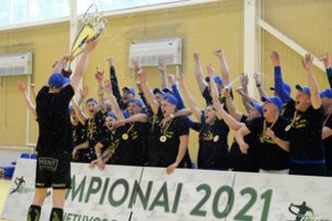 Lietuvos rankinio auksą pirmą kartą iškovojo Vilniaus „Šviesa“