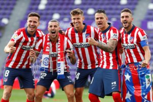 Madrido „Atletico“ vilčių konkurentams nesuteikė – tapo Ispanijos čempionu