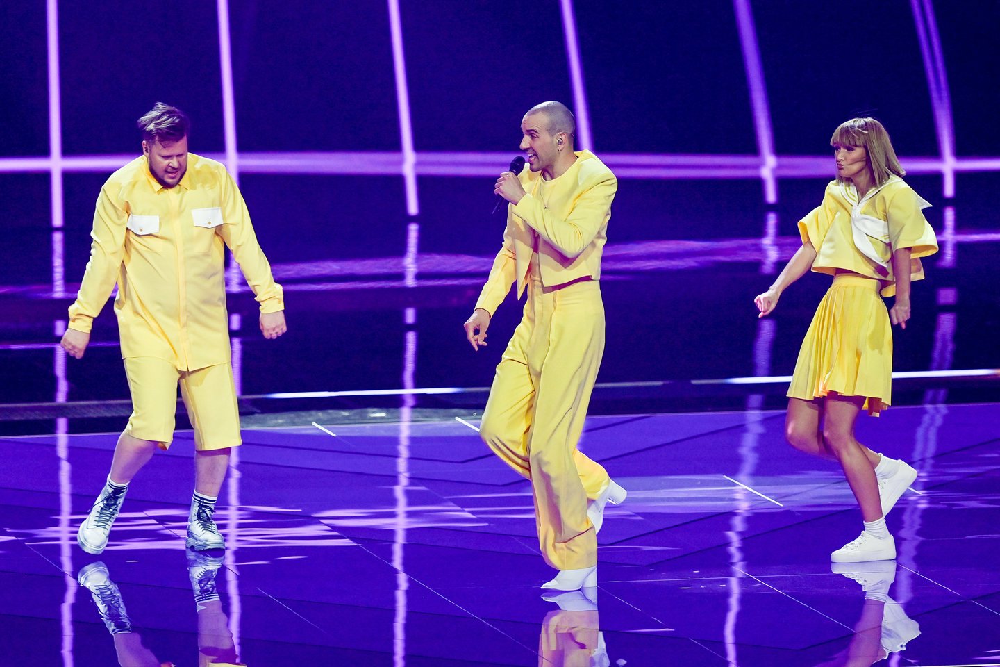 Paaiškėjo, kurią vietą pirmajame „Eurovizijos“ pusfinalyje užėmė „The Roop“.<br>Scanpix nuotr.