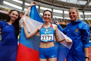 Dar 23 rusų lengvaatlečiai galės startuoti Tokijoje, tačiau Rusijai neatstovaus