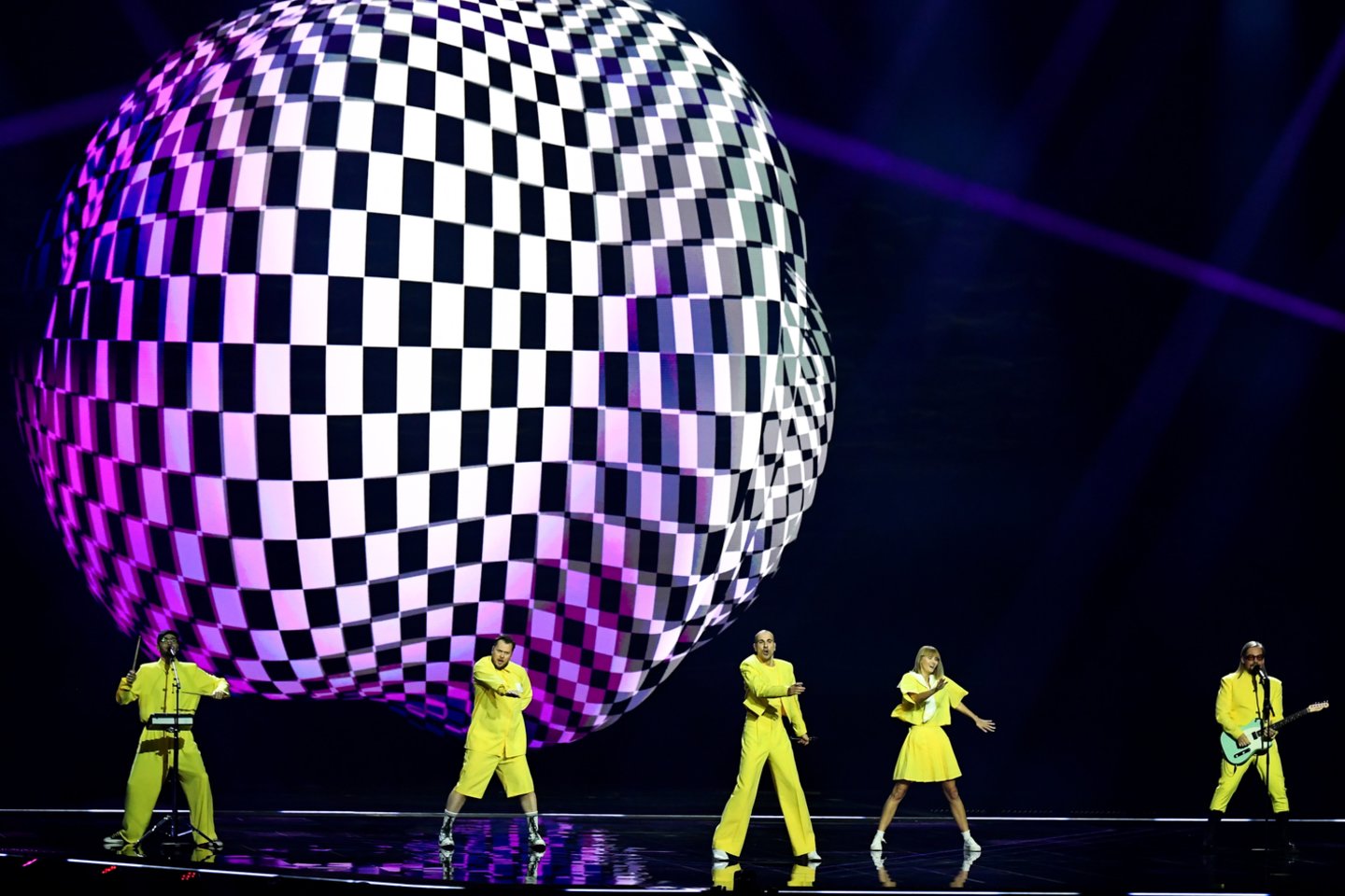 Lietuvos pasirodymas „Eurovizijos“ finale.<br>EBU / STIJN SMULDERS ir Scanpix nuotr.