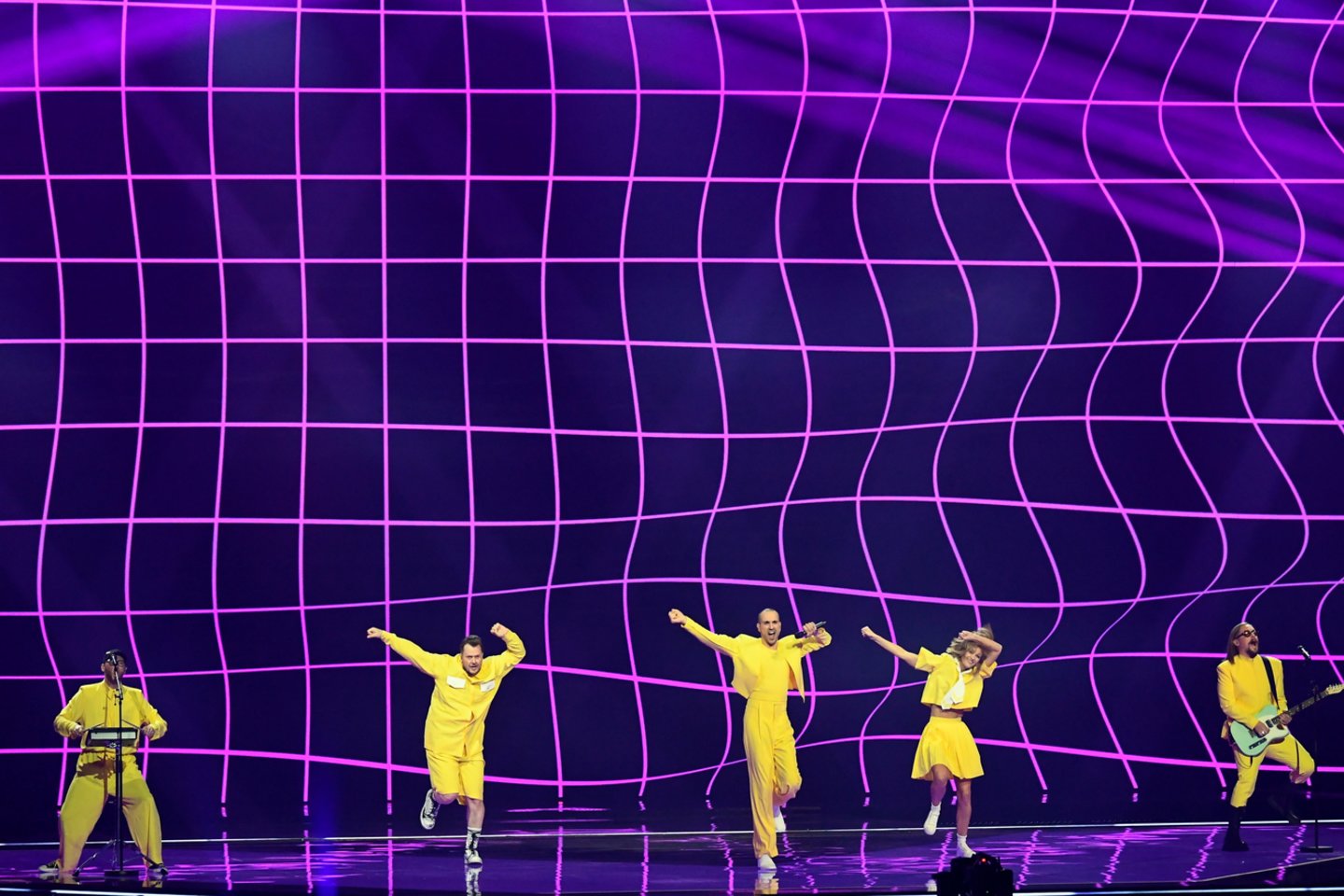 Lietuvos pasirodymas „Eurovizijos“ finale.<br>EBU / STIJN SMULDERS ir Scanpix nuotr.
