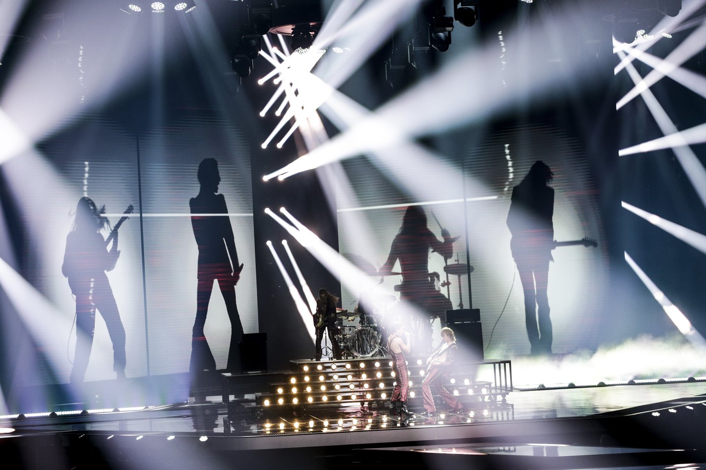 Italijos pasirodymas „Eurovizijos“ scenoje.<br>EBU / ANDRES PUTTING nuotr.
