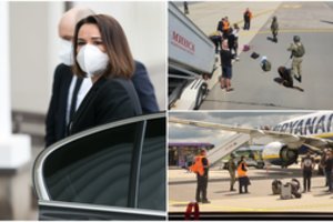 Baltarusijos opozicija: R. Pratasevičius buvo sekamas, lėktuvu skrido KGB agentai