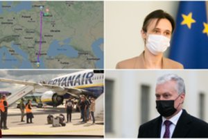 Prezidentūra apie lėktuvo nutupdymą Minske: panašu į KGB operaciją, skrido 94 lietuviai