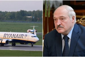 Baltarusija giriasi apgynusi Europą: pateikė savo versiją dėl Minske priverstinai nutupdyto „Ryanair“ lėktuvo