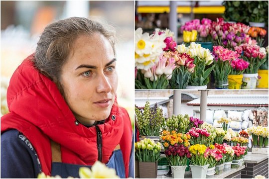 Kviečia užsukti į Panevėžio centrinį turgų – čia atrasite tulpių rojų