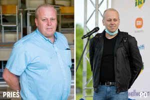 Neįtikėtina istorija – ėjimą atradęs, mokytojas numetė 40 kilogramų