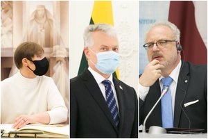 Baltijos šalių vadovai pasmerkė priverstinį lėktuvo nutupdymą Minske: „Rizikavo daugiau nei šimto žmonių gyvybėmis“