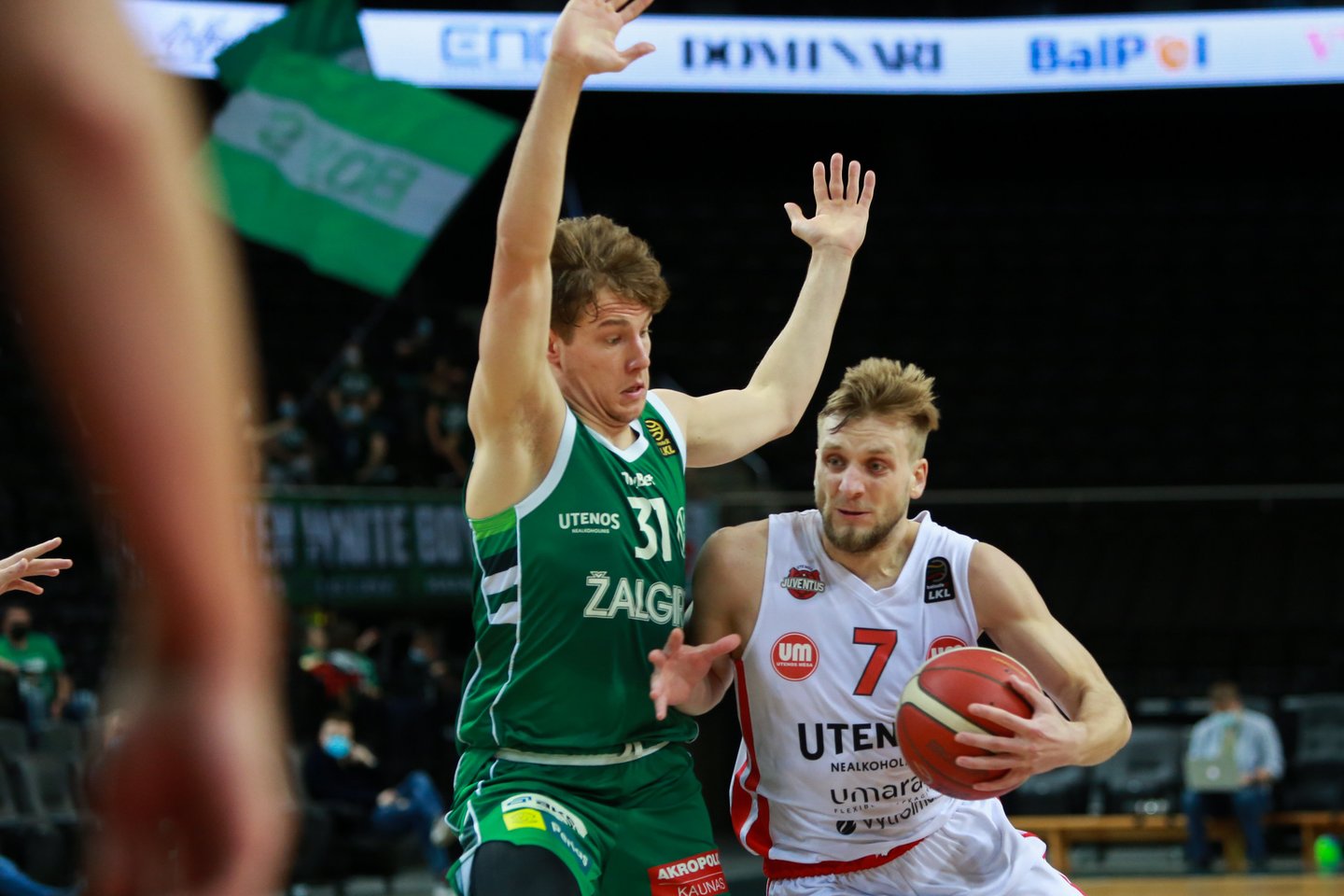 „Žalgirio“ ir „Juventus“ rungtynės.<br> G.Bitvinsko nuotr.