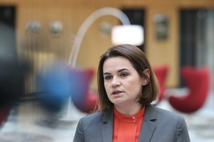 S. Cichanouskaja sako gavusi J. Borellio pažadą dėl tolesnių sankcijų Baltarusijai liepą 
