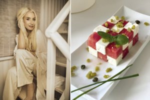 Arbūzų salotos su feta pagal E. Purauskytės receptą – tobula skonio pusiausvyra