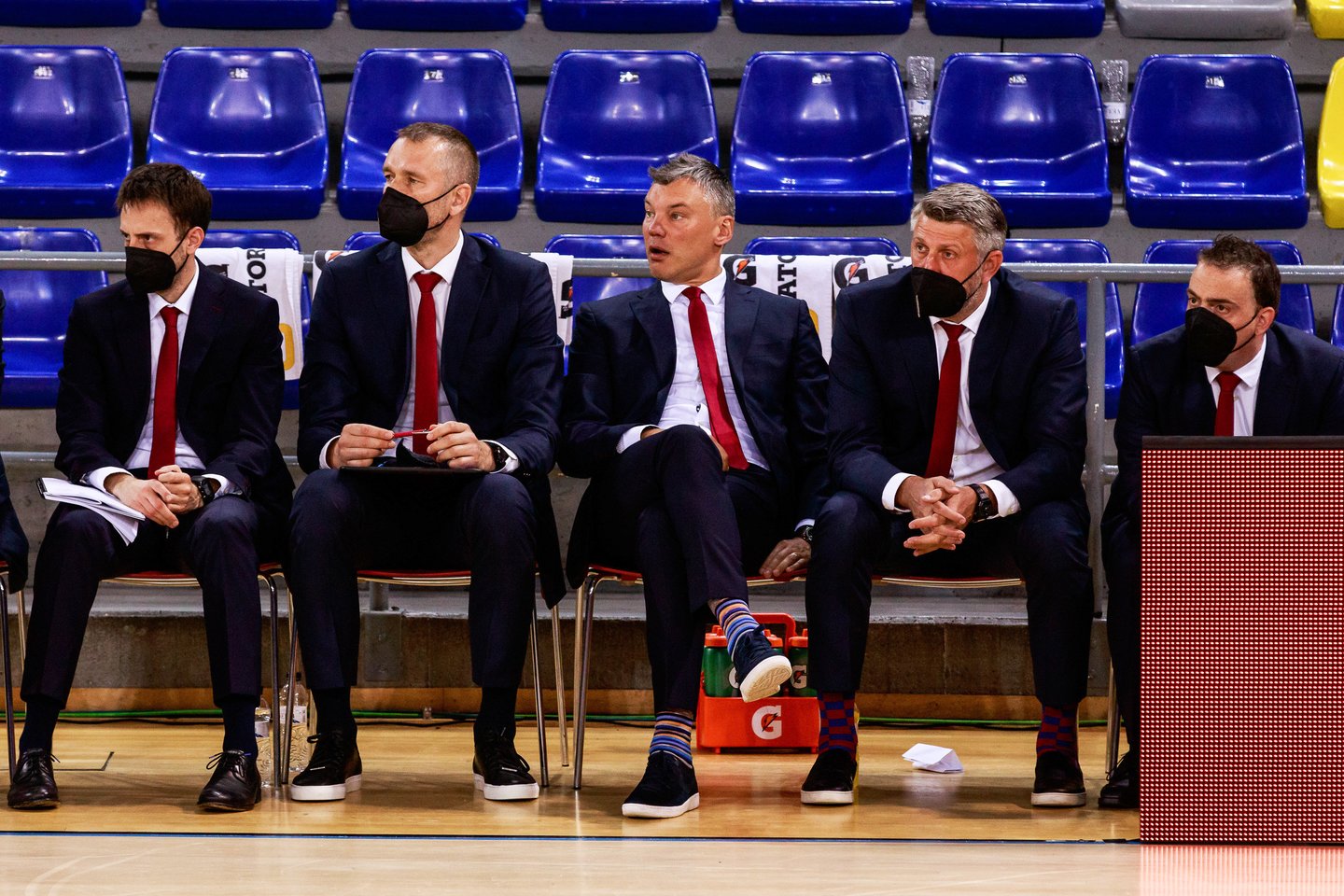 Katalonijos klubui vadovauja lietuviška trenerių komanda.<br>ZUMAPRESS/Scanpix nuotr.