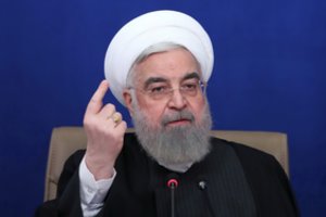 Irano prezidentas ragina užtikrinti didesnę „konkurenciją“ per rinkimus birželį