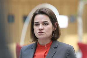 S. Cichanouskaja: reakcija į A. Lukašenkos elgesį neturi apsiriboti „Ryanair“ incidentu