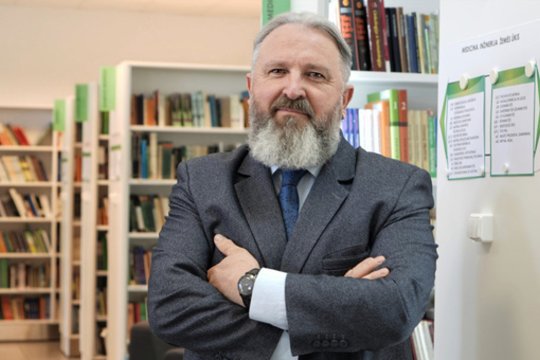 Konkursą į P. Višinskio bibliotekos direktoriaus pareigas laimėjo prof. Bronius Maskuliūnas