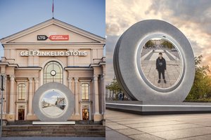 Pirmas toks pasaulyje „Portalas“: Vilnius ir Liublinas susijungė neįprastu virtualiu „tiltu“