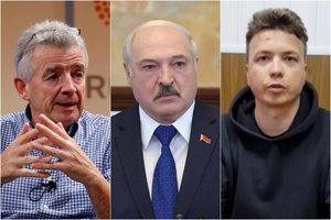 „Ryanair“ generalinis direktorius ragina paleisti R. Pratasevičių: Minską apkaltino lėktuvo užgrobimu