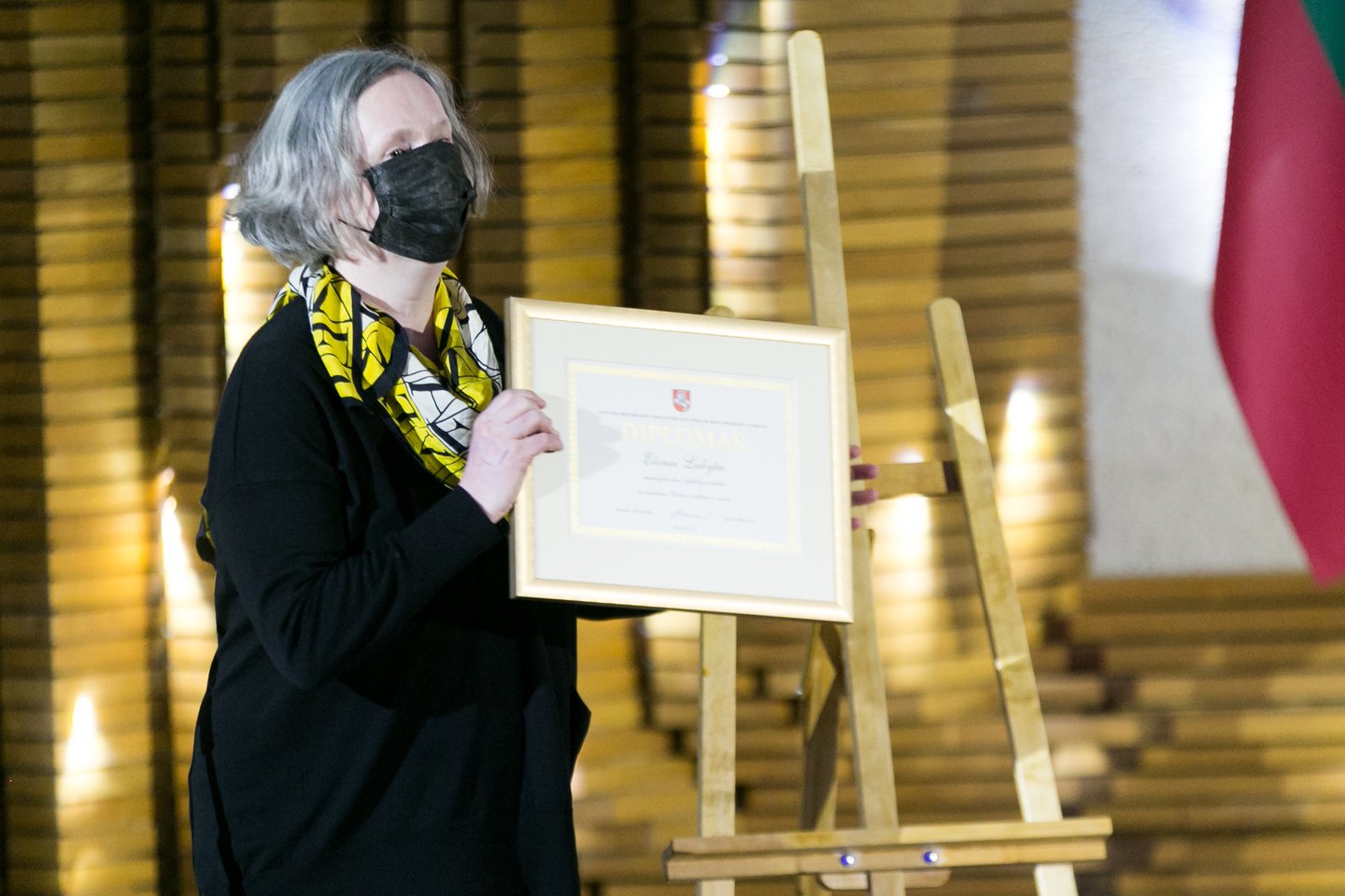 Vyriausybės rūmuose Vilniuje pagerbti Vyriausybės kultūros ir meno premijos laureatai.<br> T.Bauro nuotr.