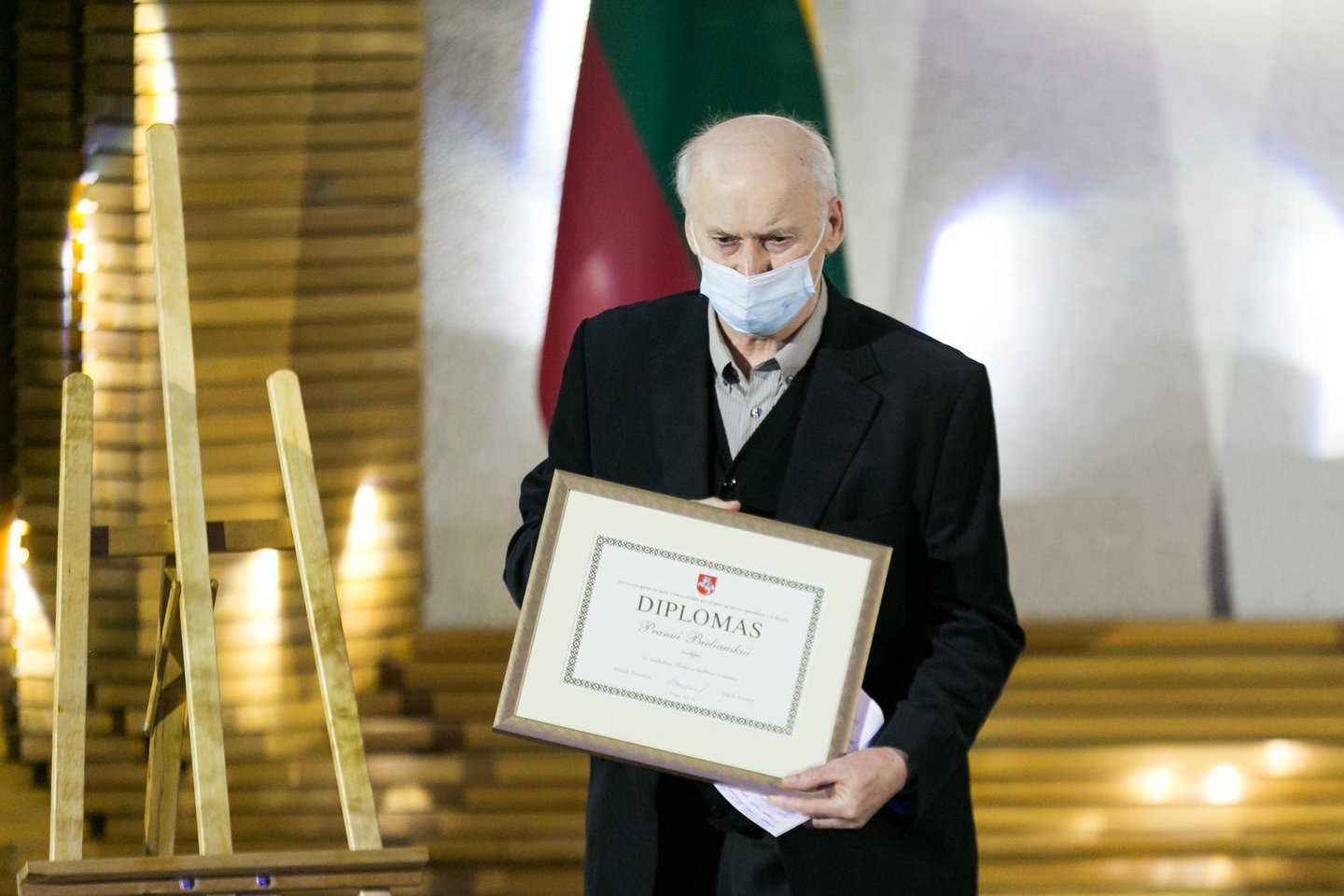 Vyriausybės rūmuose Vilniuje pagerbti Vyriausybės kultūros ir meno premijos laureatai.<br> T.Bauro nuotr.