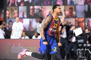 Dramatiško Eurolygos pusfinalio herojus C. Higginsas: „Tai buvo „įmesk arba pramesk“ rungtynės“