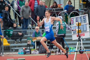 Sprinteris Gediminas Truskauskas tik šimtąja sekundės nepasiekė Lietuvos 200 m bėgimo rekordo 