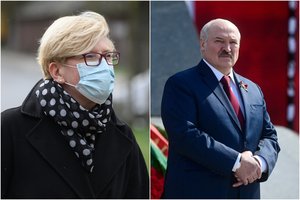 I. Šimonytė įvertino A. Lukašenkos pareiškimus, kad įsileis „Sputnik V“ norinčius pasiskiepyti lietuvius
