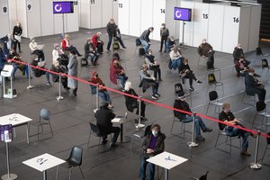 Estijoje – vos 59 nauji COVID-19 atvejai, mirė vienas pacientas