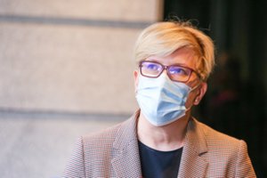 I. Šimonytė: abiem dozėmis paskiepyti 70 proc. visuomenės iki vasaros vidurio nepavyks