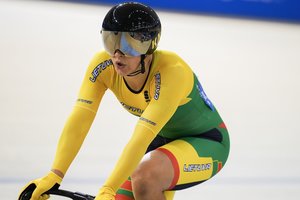I. Šimonytė su UEC vadovu aptars galimybę surengti Europos dviračių treko čempionatą