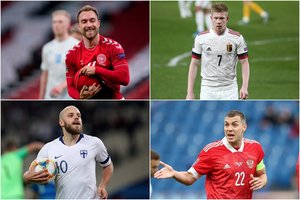 Būk pasiruošęs „Euro 2020“: B grupės valdovė Belgija ir pasaulio čempionato įkvėptų rusų ambicijos
