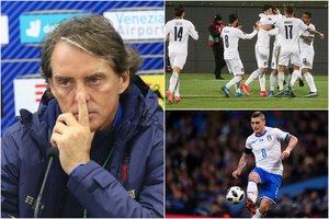 Gėdingą krytį užmiršusi Italijos rinktinė į „Euro 2020“ kovą stoja su ypatingu tikslu: priminė COVID-19 smūgį