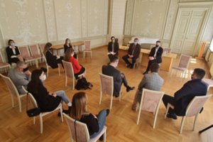 S. Kairys Baltarusijos žurnalistams: „Kultūros ministerijos durys jums visuomet atviros“