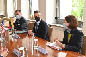 G. Landsbergis: kaimynystėje siautėjant diktatoriams, JAV vaidmuo regione svarbesnis negu bet kada anksčiau