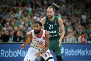 „Žalgiris“ į išvyksiančio M. Grigonio vietą vilioja CSKA krepšininką