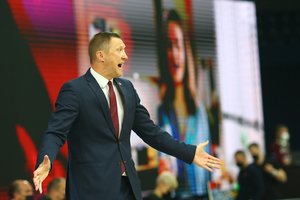 „Juventus“ treneris Ž. Urbonas po mažojo LKL finalo nesėkmės: „Gerai špagavomės su Čanaku“  